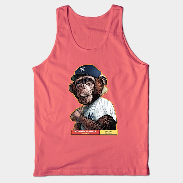 Monkey Mantle Tank Top by ChetArt